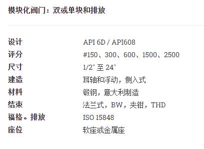 OMB 模塊化閥門(mén)：雙或單塊和排放系列